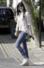 DAISY LOWE Out and About In Primrose Hill 04/06/2017