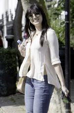 DAISY LOWE Out and About In Primrose Hill 04/06/2017