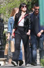 DAISY LOWE Out for Lunch in New York 04/13/2017