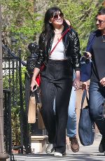 DAISY LOWE Out for Lunch in New York 04/13/2017