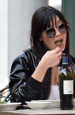 DAISY LOWE Out for Lunch in New York 04/13/2017