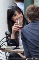 DAISY LOWE Out for Lunch in New York 04/13/2017