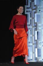 DAISY RIDLEY at Star Wars: The Last Jedi Press Line at 2017 Star Wars Celebration in Orlando 94/14/2017