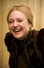 DAKOTA FANNING at The Alienist Press Conference in Budapest 04/08/2017