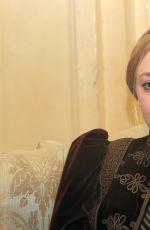 DAKOTA FANNING at The Alienist Press Conference in Budapest 04/08/2017