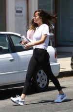 DAKOTA JOHNSON Heading to a Gym in Los Angeles 04/23/2017
