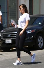 DAKOTA JOHNSON Heading to a Gym in Los Angeles 04/23/2017