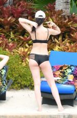 DAKOTA JOHNSON in Bikini at a Beach in Miami 04/02/2017