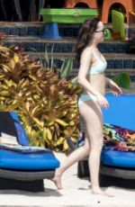 DAKOTA JOHNSON in Bikini on the Beach in Miami 04/03/2017