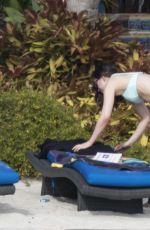 DAKOTA JOHNSON in Bikini on the Beach in Miami 04/03/2017