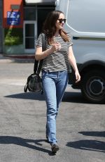 DAKOTA JOHNSON Leaves Hugo