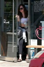 DAKOTA JOHNSON Leaves Yoga Studio in West Hollywood 04/19/2017