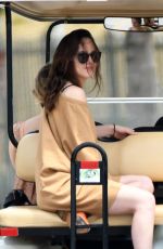 DAKOTA JOHNSON Outside Her Resort in Miami 04/02/2017