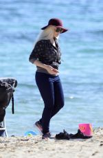 DANIELA KATZENBERGER at a Beach in Mallorca 03/30/2017
