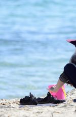 DANIELA KATZENBERGER at a Beach in Mallorca 03/30/2017
