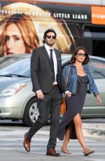 DANIELLE BUX and Nate Greenwald Out in West Hollywood 04/25/2017