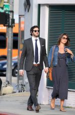 DANIELLE BUX and Nate Greenwald Out in West Hollywood 04/25/2017