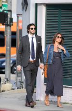 DANIELLE BUX and Nate Greenwald Out in West Hollywood 04/25/2017