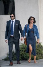 DANIELLE BUX and Nate Greenwald Out in West Hollywood 04/25/2017