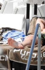 DANIELLE LLOYD in Bikini at a Pool in Marbella 04/17/2017