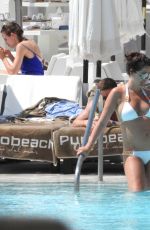 DANIELLE LLOYD in Bikini at a Pool in Marbella 04/17/2017