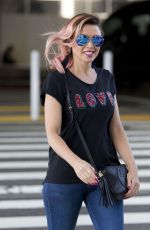 DANNII MINOGUE at LAX Airport in Los Angeles 04/04/2017