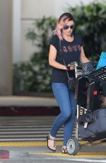 DANNII MINOGUE at LAX Airport in Los Angeles 04/04/2017