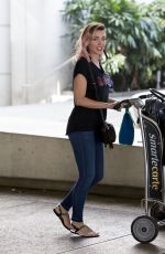 DANNII MINOGUE at LAX Airport in Los Angeles 04/04/2017