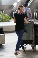 DANNII MINOGUE at LAX Airport in Los Angeles 04/04/2017