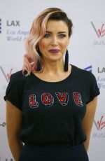 DANNII MINOGUE at Media Call for Virgin Australia at Airport in Melbourne 04/04/2017