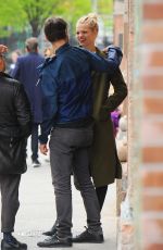 DAPHNE GROENEVELD Out and About in New York 04/24/2017