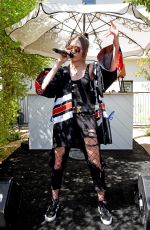 DAYA Performs at Popsugar Cabana Club Pool Party in Palm Springs 04/15/2017