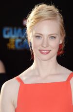 DEBORAH ANN WOLL at Guardians of the Galaxy Vol. 2 Premiere in Hollywood 04/19/2017