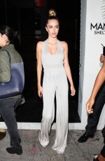 DELILAH HAMLIN Leaves Harper’s Bazaar Party in Los Angeles 04/26/2017