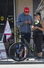 DEMI LOVATO and Guilherme Vasconcelos Out in Los Angeles 04/09/2017