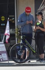 DEMI LOVATO and Guilherme Vasconcelos Out in Los Angeles 04/09/2017