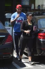 DEMI LOVATO and Guilherme Vasconcelos Out in Los Angeles 04/09/2017