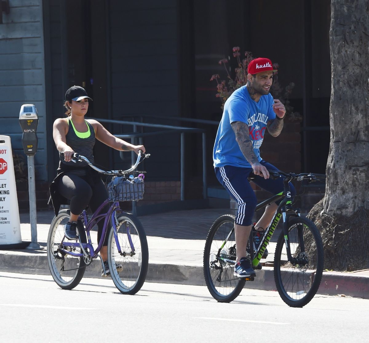 DEMI LOVATO And Guilherme Vasconcelos Out In Los Angeles 04 09 2017 