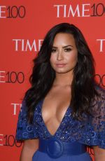 DEMI LOVATO at 2017 Time 100 Gala in New York 04/25/2017