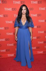 DEMI LOVATO at 2017 Time 100 Gala in New York 04/25/2017