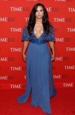 DEMI LOVATO at 2017 Time 100 Gala in New York 04/25/2017