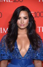 DEMI LOVATO at 2017 Time 100 Gala in New York 04/25/2017