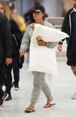 DEMI LOVATO at JFK Airport in New York 04/25/2017