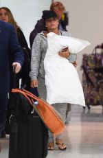 DEMI LOVATO at JFK Airport in New York 04/25/2017