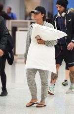 DEMI LOVATO at JFK Airport in New York 04/25/2017