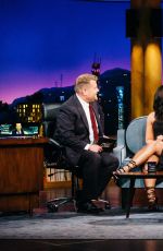 DEMI LOVATO at Late Late Show with James Corden in Los Angeles 04/05/2017