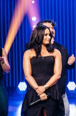 DEMI LOVATO at Late Late Show with James Corden in Los Angeles 04/05/2017