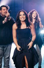 DEMI LOVATO at Late Late Show with James Corden in Los Angeles 04/05/2017