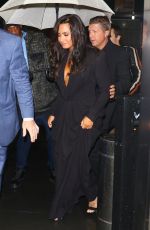 DEMI LOVATO Leaves Time 100 Gala 2017 in New York 04/25/2017