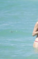 DEVON WINDSOR in Bikini at a Beach in Miami 04/28/2017